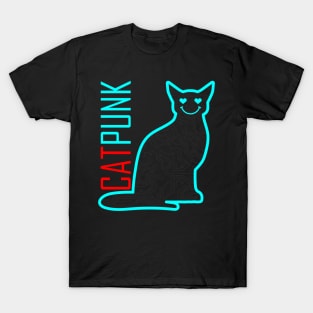 Cat punk T-Shirt